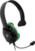 A black and green over-ear headset with a microphone. Produktbild-Vorschau