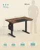 SONGMICS Höhenverstellbarer Schreibtisch elektrisch 120cm Produktbild-Vorschau 6