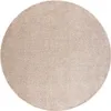 Teppich rund INDUS beige 34 eben, Melange beige rund 100 cm Produktbild-Vorschau 3