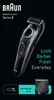Braun BeardTrimmer 3 BT3411 Regolabarba Cordless Uomo Nero Anteprima dell’immagine prodotto 2