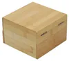 Schmuckschatulle BAMBOO mit Spiegel, 15x15x9,5 cm Produktbild-Vorschau 6