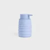 HOMLA TORUS Spender mit Prägung blau 8,2x8,2x17 cm Produktbild-Vorschau 2