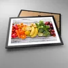 Gerahmtes Poster - Schwarzer Rahmen - Essen Gemüse Essen Produktbild-Vorschau 3