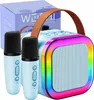 Kuketo | Kinder Karaoke Set Blau Mit Bluetooth Lautsprecher Produktbild-Vorschau 1