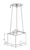 Respekta Inselhaube Centa, mit schwarzer Glasfront, 50 cm Produktbild-Vorschau 9