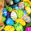 ostereier zum aufhängen, osteranhänger ostereier, osterbaum schmuck, osterbaum deko, osterstrauch Produktbild-Vorschau