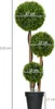 HOMCOM Künstlicher Buchsbaum groß 110cm, UV-beständige Produktbild-Vorschau 3