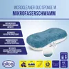 alca® Mikrofaserschwamm 8-förmig 24x11x5 cm blau/weiß Produktbild-Vorschau 2