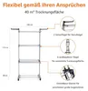 Support de séchage pliable Amazon Basics pour intérieur, Voir les images du produit 3