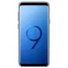 A Samsung Galaxy S9 Plus phone with a mint green Alcantara case is shown against a white background. The phone screen displays a large blue number '9' logo. Náhled obrázku produktu