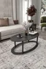 Skye Decor, table basse haut de gamme, noire, 60 x 40 x 38 Voir les images du produit 1