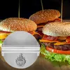 com-four® Burgerpresse aus Edelstahl - 14 cm Burger Smasher Produktbild-Vorschau 3