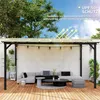 Terrassenüberdachung ca. 3 x 4,3m freistehende Produktbild-Vorschau 4