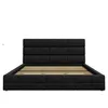 Letto imbottito Flieks 180x200 cm con rete a doghe, letto Anteprima dell’immagine prodotto 8