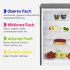 Bomann Kühlschrank ohne Gefrierfach |  | 85cm | leise | 3 Produktbild-Vorschau 7