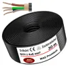 30m Erdkabel Starkstromkabel NYY-J 4x6 mm² Elektrokabel OFC Produktbild-Vorschau 1