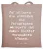 Mr. & Mrs. Panda Baumwolltasche Spruch Juristin Zauber - Produktbild-Vorschau 1
