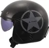 LS2 OF601 BOB II CARBON STAR Jethelm M in grau Produktbild-Vorschau 2