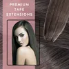 hair2heart Premium Tape Extensions Echthaar glatt - 10 Produktbild-Vorschau 2