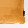 SCHÖNER LEBEN. Samtkissen mit Keder senfgelb 30x50cm Produktbild-Vorschau 2