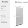 Moustiquaire avec cadre en aluminium pour portes, 210 x 95 Voir les images du produit 6