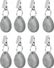 Tischdeckenbeschwerer Set 8 Stück Naturstein Clips Gewichte Produktbild-Vorschau 1