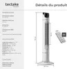 Ventilateur colonne 110 cm - blanc Voir les images du produit 6