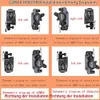 XOD H800 H880 Elektroroller Hydraulische Scheibenbremse für Produktbild-Vorschau 4