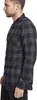 Urban Classics CHECKED FLANELL Hemd schwarz charcoal - L Produktbild-Vorschau 4