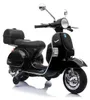 Elektrický skúter Vespa Piaggio PX150 čierny pre deti 12V 2 Náhľad obrázku produktu 1