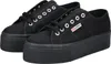 A pair of black platform sneakers. Anteprima dell’immagine prodotto