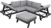Garden Pleasure Loungegruppe Donna grau, anthrazit Metall, Produktbild-Vorschau 5