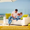 Sonnenschirmhalter aus Edelstahl für Balkongeländer rund Produktbild-Vorschau 7
