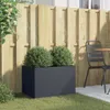 vidaXL Pflanzkübel Anthrazit 62x40x39 cm Stahl Produktbild-Vorschau 3