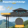 Izrielar Grillpavillon wetterfest, Grillüberdachungen mit Produktbild-Vorschau 3