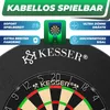 KESSER® Cible de fléchettes en sisal, modèle professionnel, Voir les images du produit 3