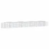 The Living Store Gabionen-Hochbeet mit Hochbogen 400x50x50 Produktbild-Vorschau 3