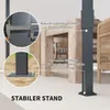 Pergola Pavillon ca. 3,5x3m Aluminium Stabil winterfest Produktbild-Vorschau 6