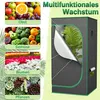 QEENTOE Groeitent, 40x40x120 cm, kweekkast voor groenten en Productafbeelding-voorbeeld 4
