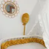 Copánkový mantinel velur 270 cm – Zlatá | Mantinel do Náhled obrázku produktu 2