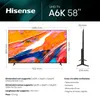 Hisense 58A6K 58' 4K Smart TV schwarz Produktbild-Vorschau 8
