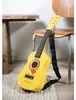 Guitare jouet New Classic Toys - jaune - instrument en bois Voir les images du produit 8