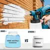Gisam Akku-Farbspritzpistole HVLP, 1000ml, 210W, 18V, Blau, Produktbild-Vorschau 3