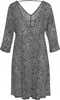 VIVANCE Jerseykleid mit Animalprint, V-Ausschnitt, Produktbild-Vorschau 2