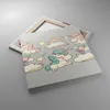 Bild auf Leinwand - Leinwandbild - Wolke Tapete Einhorn Produktbild-Vorschau 2