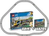 LEGO City Schienen, 20 Stück, Erweiterungsset für Kinder, Produktbild-Vorschau 6