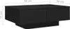 vidaXL Table basse noire 90x60x31 cm Bois composite Voir les images du produit 7