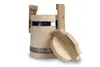 Petit tonneau en bois pour miel 1 L Voir les images du produit 2