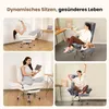 Drehstuhl Bürostuhl Ergonomisch mit klappbaren Armlehnen, Produktbild-Vorschau 2