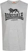 Lonsdale London Tank-Top Herren CLOPTON grau meliert M Produktbild-Vorschau 2